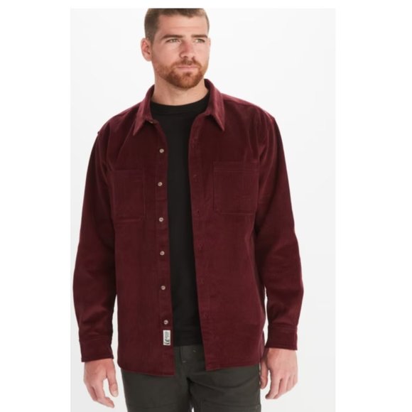 Marmot Men's Alyesbury Corduroy Long-Sleeve Shirt - NWT‎ - Picture 1 of 8